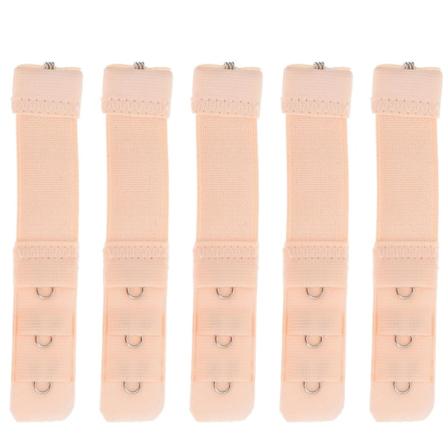 20 stk. Kvinders BH-Forlængelsesbeslag Enkle Knapper Undertøjstilbehør 10X2.3X0.3CM 10X2.3X0.3CM