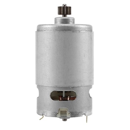 DC-motor 18V för elektrisk barnbil, RC, elmotor för barnbil RS550 växellåda 12 tänder motor