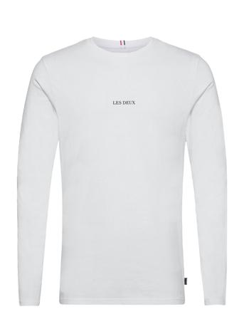 Lens T-Shirt Ls White Les Deux
