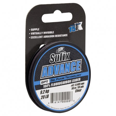 Sufix Advance Fluorocarbon Clear 50m 0,280mm 5,6kg