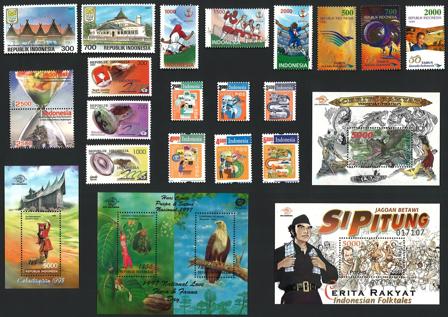 Indonesien - Frimærkepakke - Postfrisk