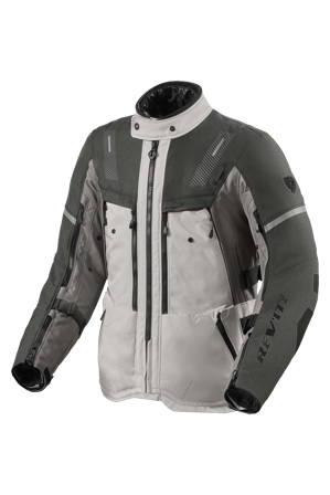 Giacca Moto REV'IT! Sand 5 H2O Argento/Grigio L