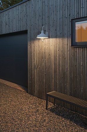 Jotex - TRAPANI vägglampa utomhus Vit - Köp Utebelysning hos Jotex