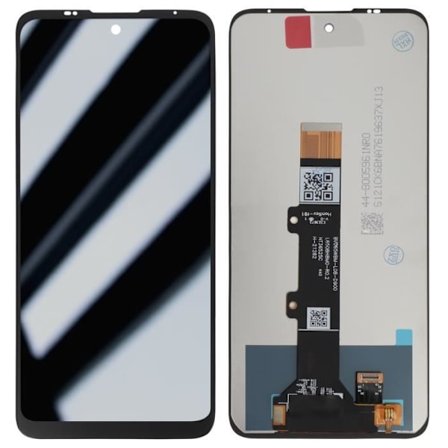LCD-skærm - AVIZAR - Motorola Moto E40 - Sort - 5,5 tommer - Komplett udskiftning