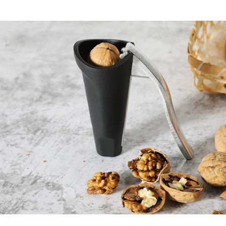 Nøtteknekker for nøtter, kastanjeåpner, vertikal - svart