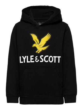 Lyle Eagle Logo Lb Oth Hoodie Huppari Musta Lyle & Scott Junior