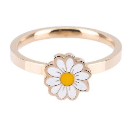 Daisy Blomma Meditationsring Stressreducerande Snurrring Present