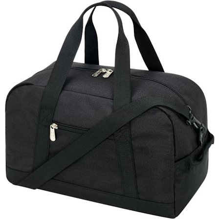 Urheilukassi - Pieni urheilukassi - 14 tuumaa - Kevyt ja kannettava miniurheilukassi, täydellinen matkoille ja urheiluun - Musta