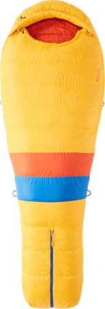 Marmot Men's Never Summer - Long Men down sleeping bags Yellow Dual Zipper