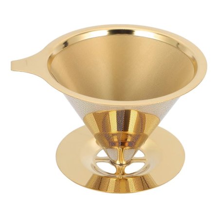 Kaffefilter i rostfritt stål Pour Over Kaffedrippare Slow Drip Kaffetratt
