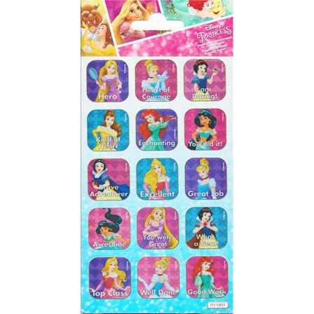 Disney princess 15 kpl kimaltelevia tarroja tarra