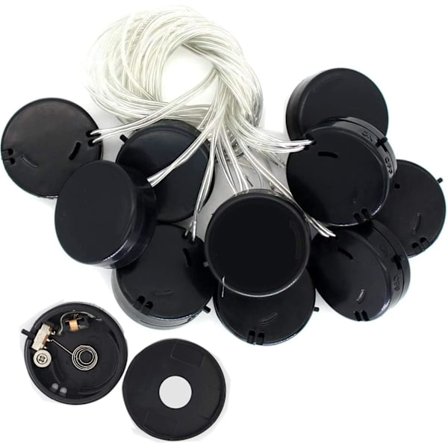 CR2032 Knappcells Batterihållare, CR2032 Batterihållare med Strömbrytare