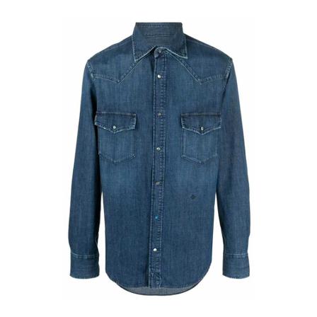 Jacob Cohën Casual Shirts Blå, Herre Skjorter, Størrelse: XL