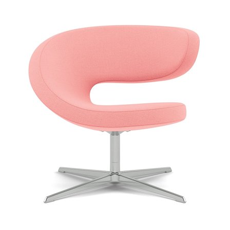 Varier Furniture Peel Club - Chrome base