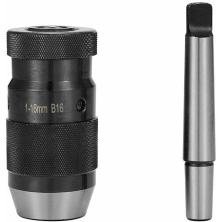 MK2-B16 Skaft Integrerad Borrchuck + 1-16mm B16 Nyckellös Chuck