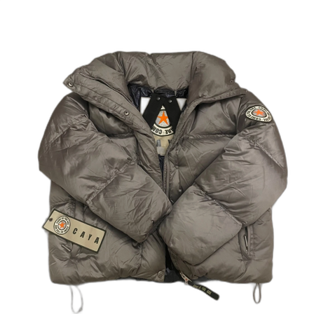 Grå pufferjacka från Caya