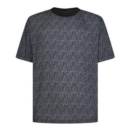 Emporio Armani T-Shirts , Grijs , Heren , Maat: L