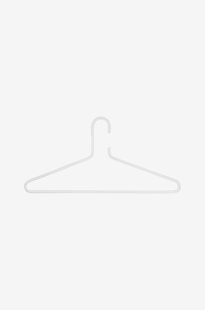 Spinder Design - Kleshengere (sett med 3 stk.) Senza 6 - Hvit - Klesoppbevaring - Fra Homeroom