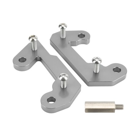 Aluminiumlegering Fodhviler Tilbage Hævning Beslag Motorcykel Modificeret Tilbehør Udskiftning til NIJIA 400 2018‐2021Titanium