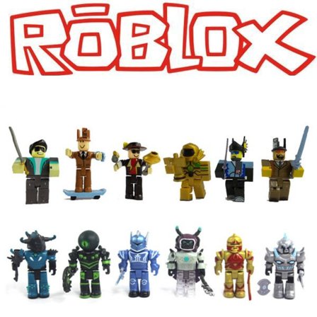 12 kpl Roblox-hahmoja 7 cm