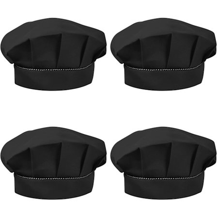 4 st Köksmössor för Barn 3-13 År, Justerbar Pojke Flicka Matlagning