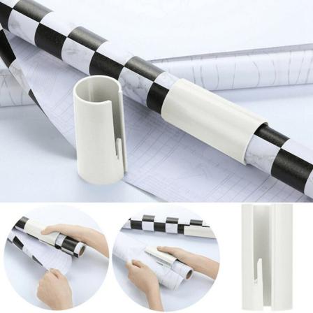 Glidande Skärare Till Presentpapper / Omslagspapper - Vit