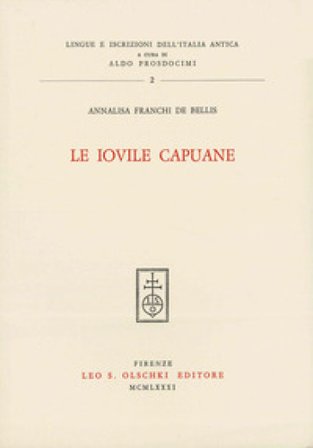 Le iovile capuane Annalisa Franchi De Bellis