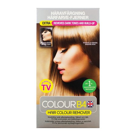 COLORB4 Colourless Hair Colour Remover Max Effect, Hår, Hårfarve, Affarvning