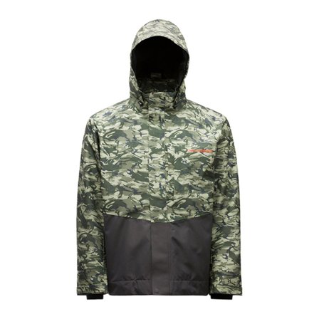 Grundéns Downrigger Gore-Tex Jacket Refraction Camo Green/Anchor -XL
