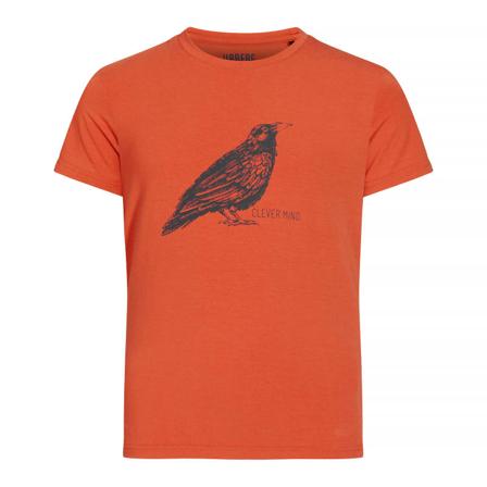 Urberg Tafjord Bamboo Tee Kids Children short-sleeved sweaters Red 146/152