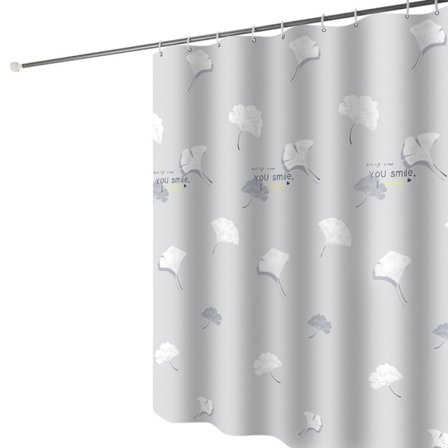 Ginkgo biloba duschdraperi Ginkgo biloba (130g digitaltryck) 100 bred * 180 hög CM