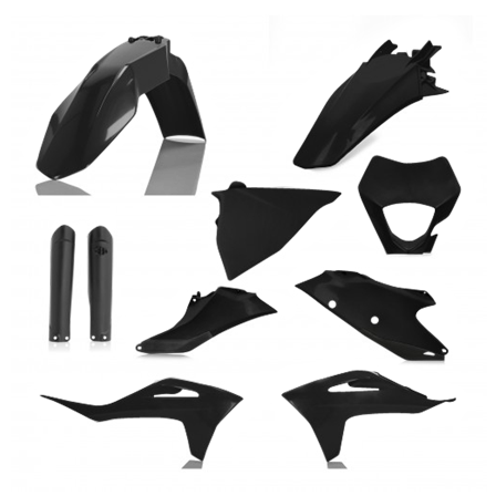 Kit Plastiche Completo Acerbis Nero - Gas Gas EC 250 2021-2022