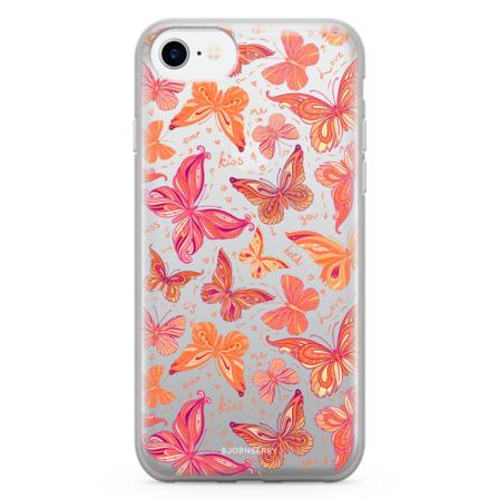 Bjornberry Skal Hybrid iPhone 7 - Fjärilar