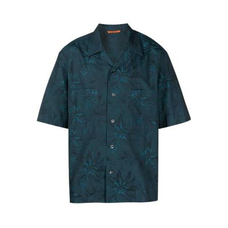 Barena Venezia Fantasy MM shirt Blå, Herre Skjorter