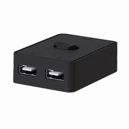 Port USB-bryter Skriverdeling Toveisbrytere 2 inn og 1 ut eller 1 inn og 2 ut USB-delingsbryter USB2.0