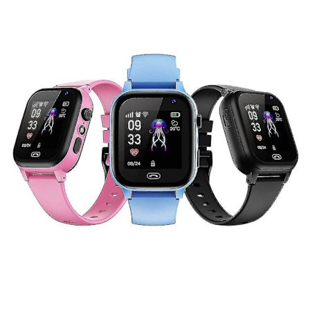 Lasten Älykello Gsm Sim Sos Puhelu Puhelin Pelit Kellot Pojat Tytöt Lasten Lahja Pinkki