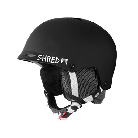 Shred Half Brain Clarity Helmets Black XS