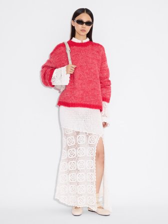 Holzweiler Betty Sweater - Red Mix - Women's - L