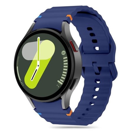 Tech-Protect silikon sportrem för Samsung Galaxy Watch 4 / 5 / 5 Pro / 6 / 7 / FE - Blå
