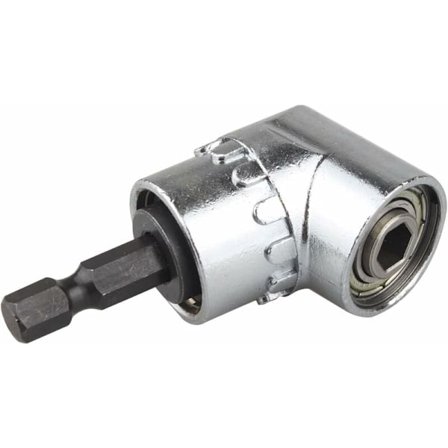 Bcc vinkelborrvinkeladapter för elektriska skruvdragare med magnetisk snabbväxlingsbitshållare 1/4 tum 6,35 mm sexkantig rostfritt stål