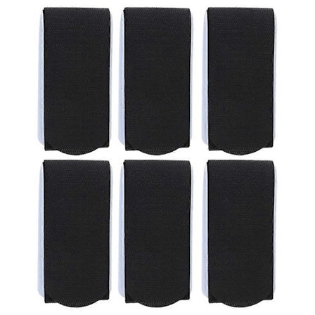 6 stk. festestropper for snowboard utendørs, festebånd for skateboard, skitilbehør