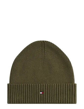 Tommy Hilfiger | Th Flag Pima Cotton Beanie | ONE SIZE
