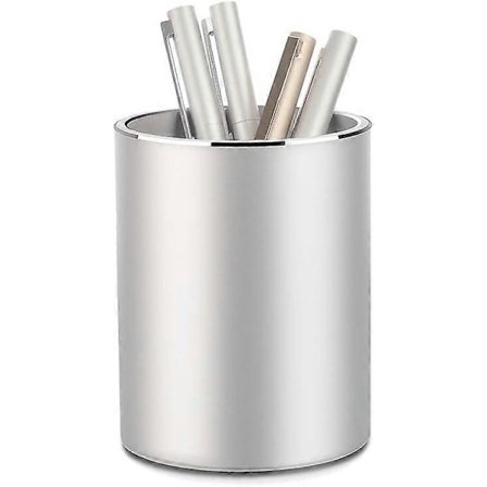 Rund Metall Blyantholder Pennholder Metall Pennholder Aluminiumkrukke Barneblyantholder CQB