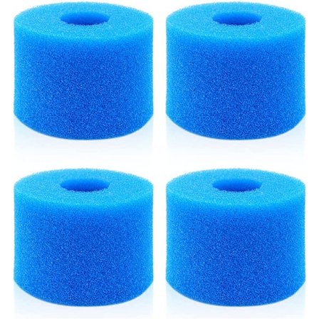 4 st filterpatroner för Intex Pure Spa återanvändbar S1-typ