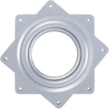 Kääntölaakeri Kääntötarvike, Pyörivä alusta kuulalaakerilla, Neliönmuotoinen kääntölevy, Tarjoilualusta, Ruosteen- ja korroosionkestävä kääntötarvike,