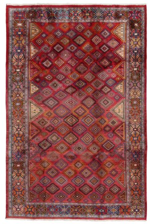 Hand Knotted Persian Lori Rug 190X290