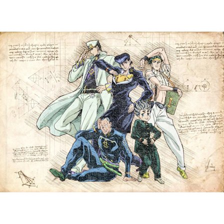 A3 Print - Jojo's bizarre adventure - Jojo2