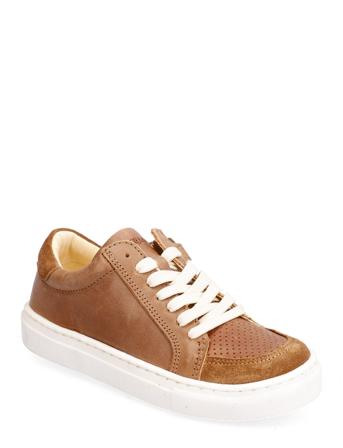 Skate Lace Lave Sneakers Brun Bundgaard*Betinget Tilbud