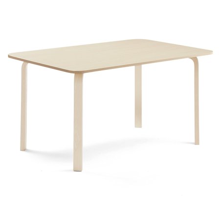 Tisch ELTON, 1800x800x710 mm, Laminat Birke, Birke