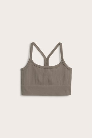 Kappahl | Seamless sport bh | Brun